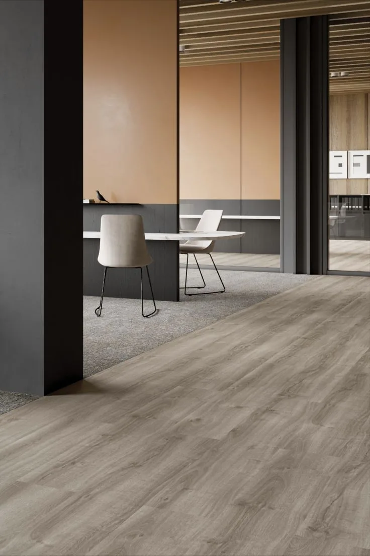Luxury vinyl tile LVT office flooring Amman